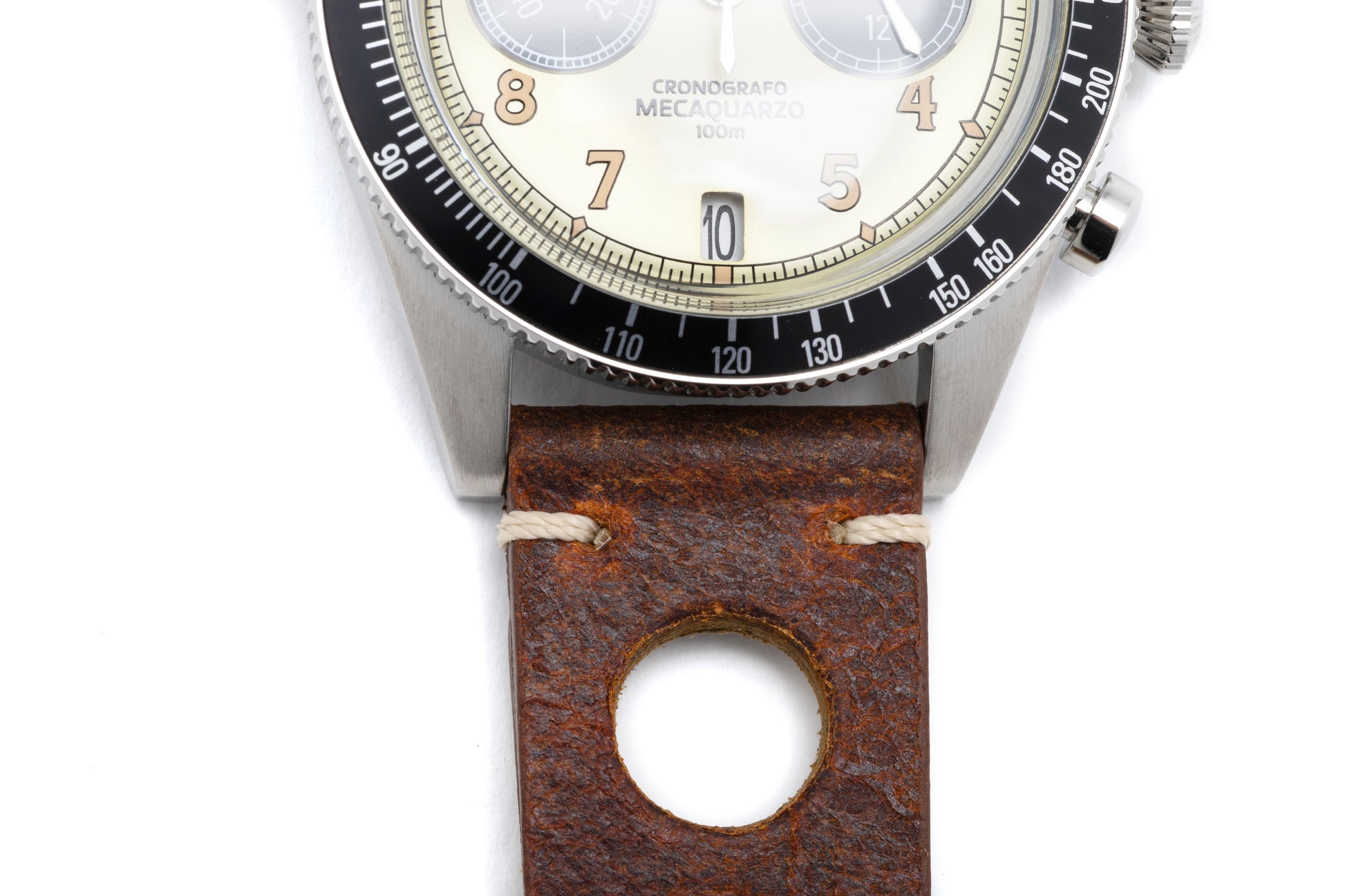 Heritage "Sixties's diver chronograph" beige dial