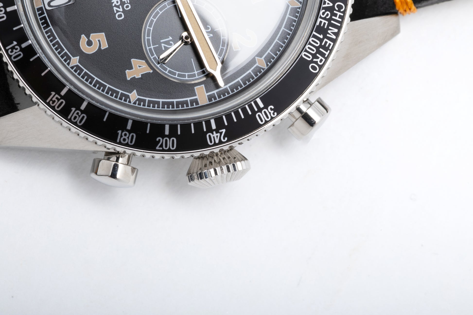 Heritage "Sixties's diver chronograph" black dial