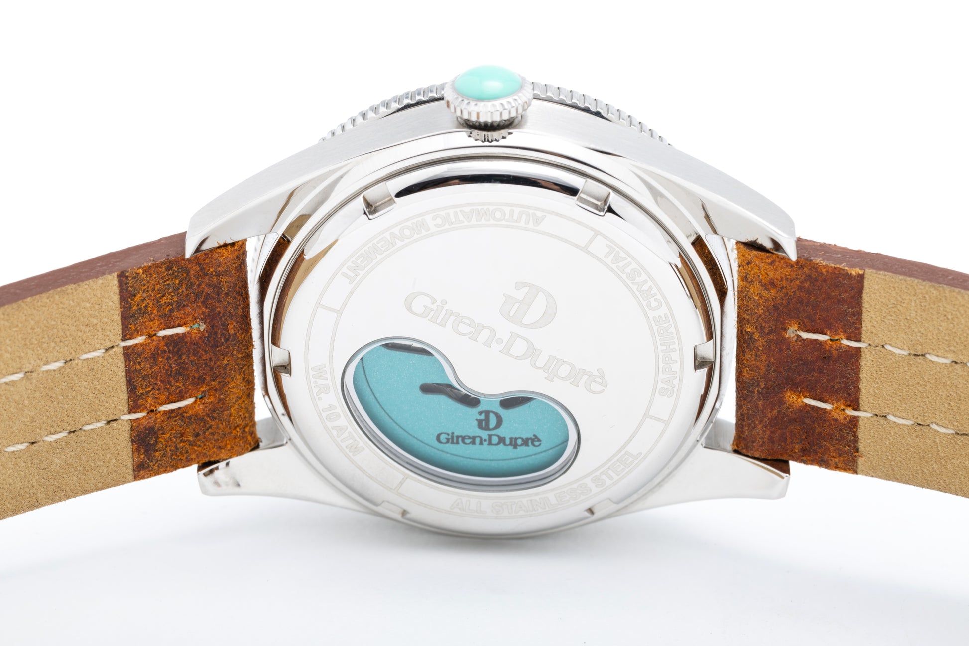 Heritage "Sixties's diver limited caribbean" turquoise dial