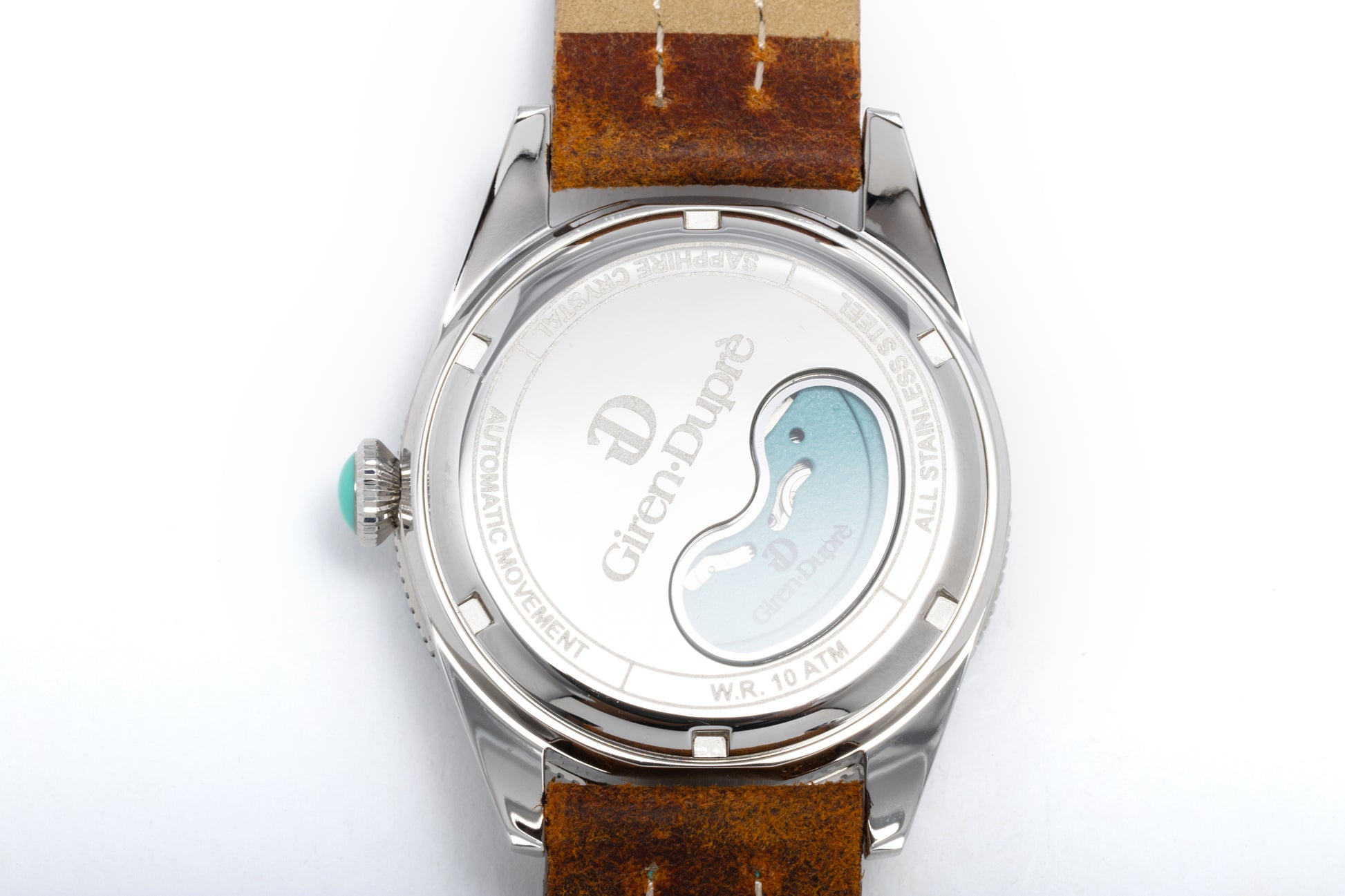 Heritage "Sixties's diver limited caribbean" turquoise dial