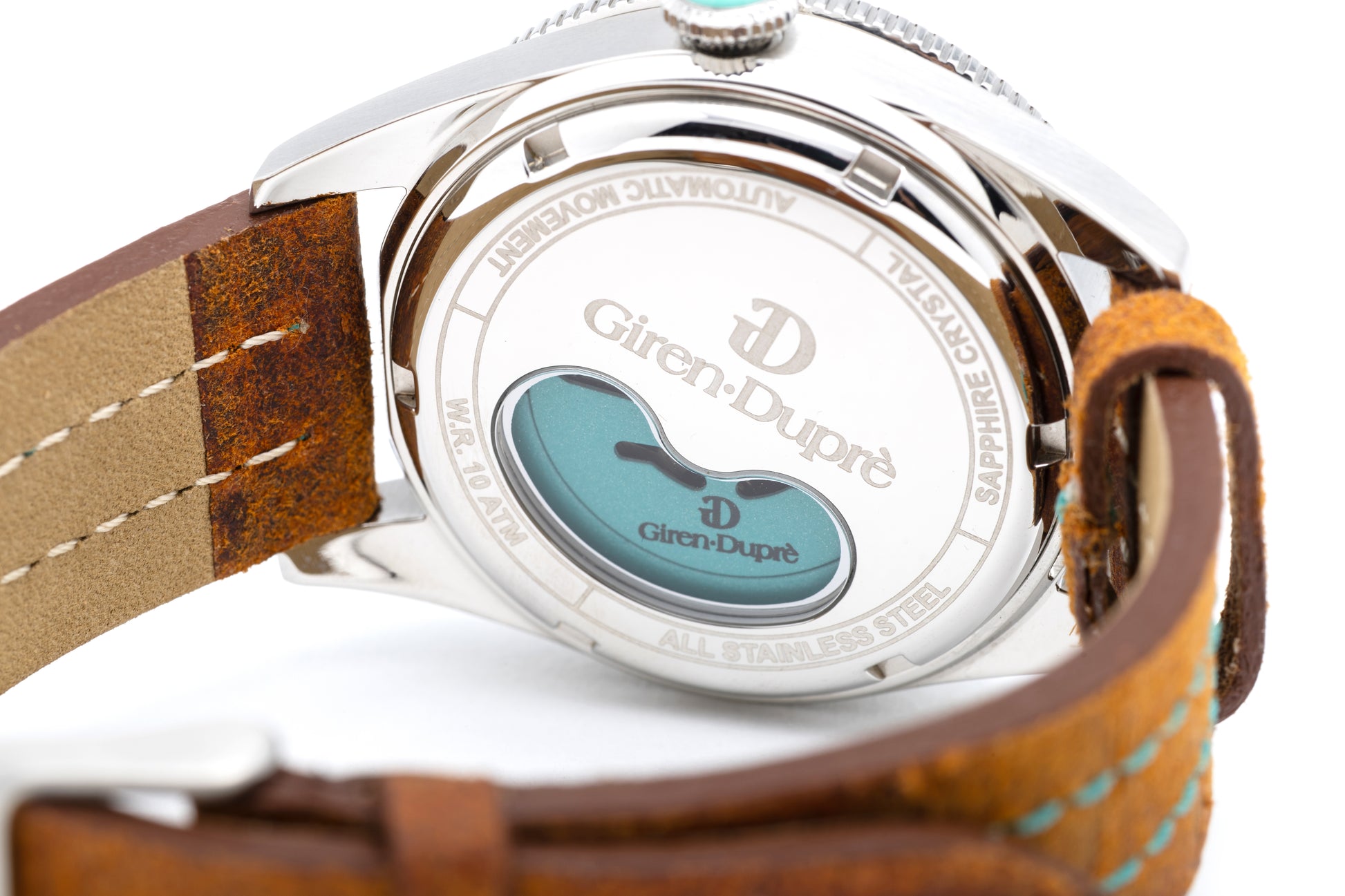 Heritage "Sixties's diver limited caribbean" turquoise dial