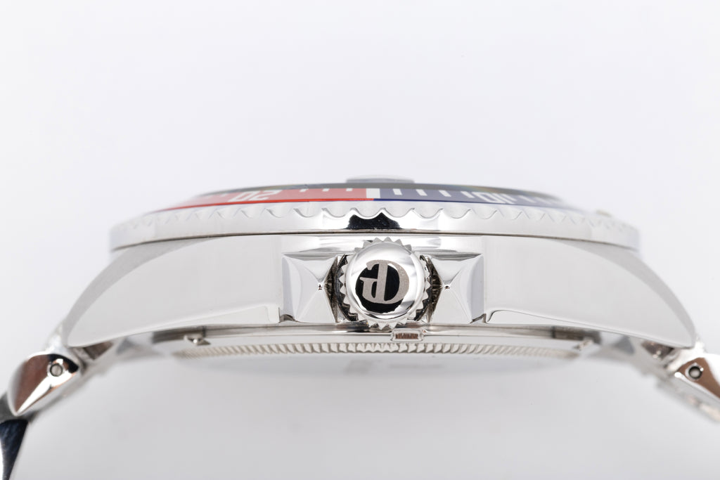 Subacqueo "Forthy-four" blue & red bezel