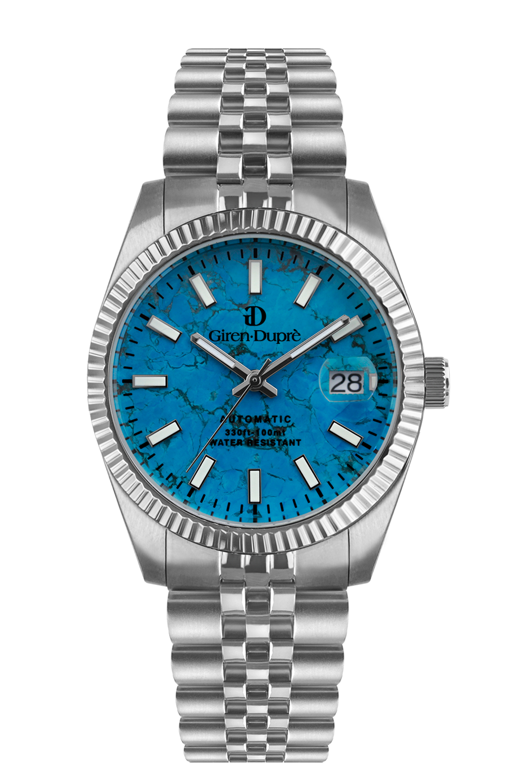 Solodata "Thirtynine stone" turquoise dial