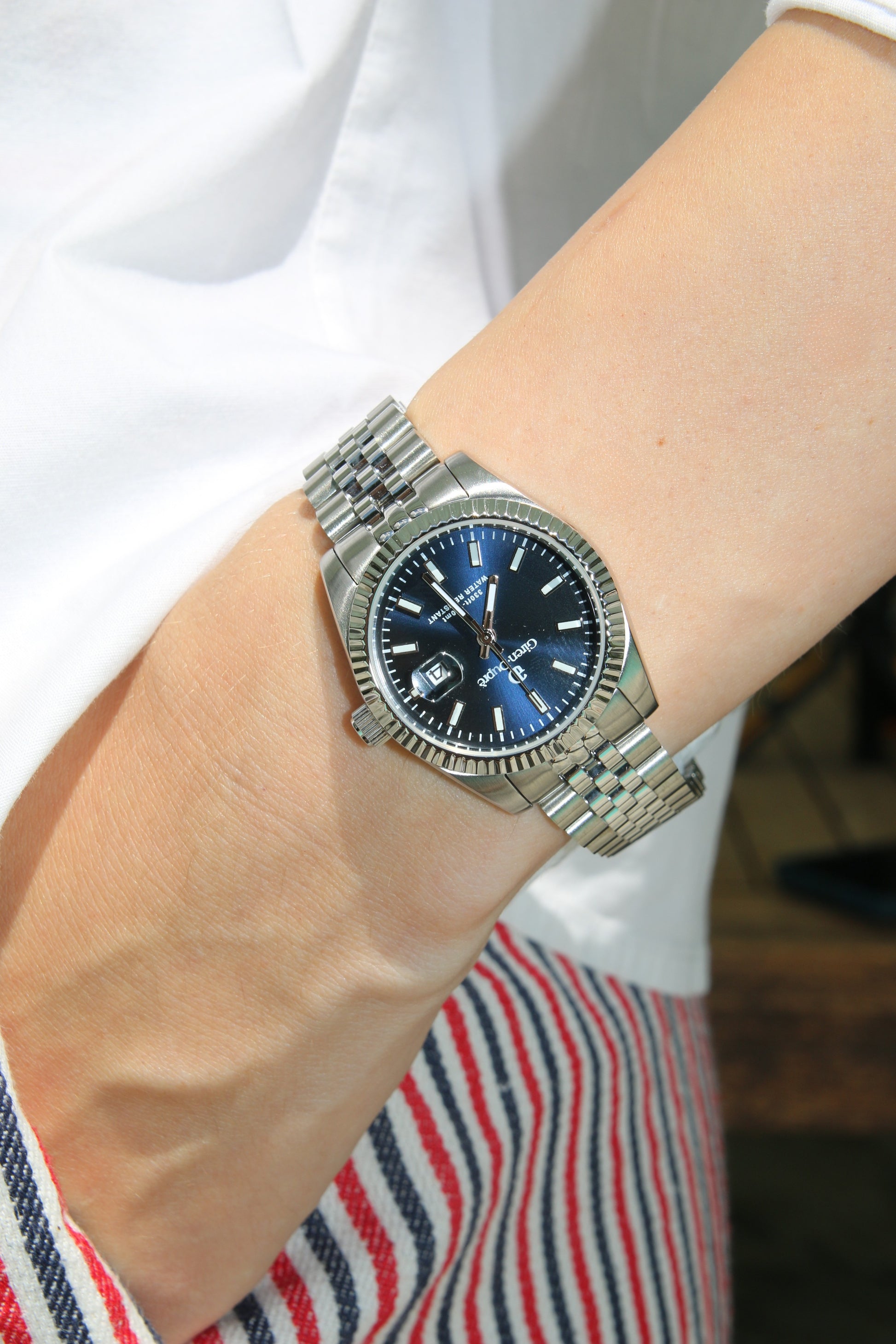 Solodata "Thirtyone" ocean blue dial