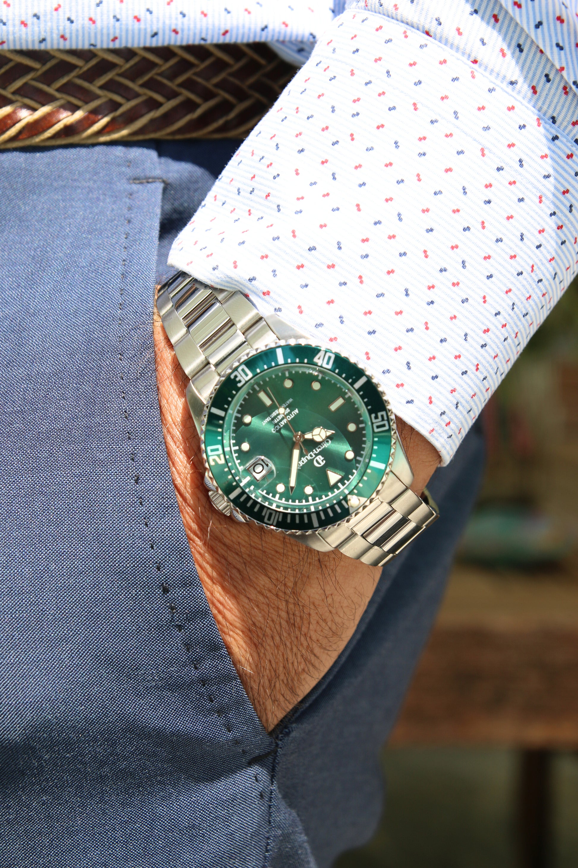 Subacqueo "Forthy" green dial