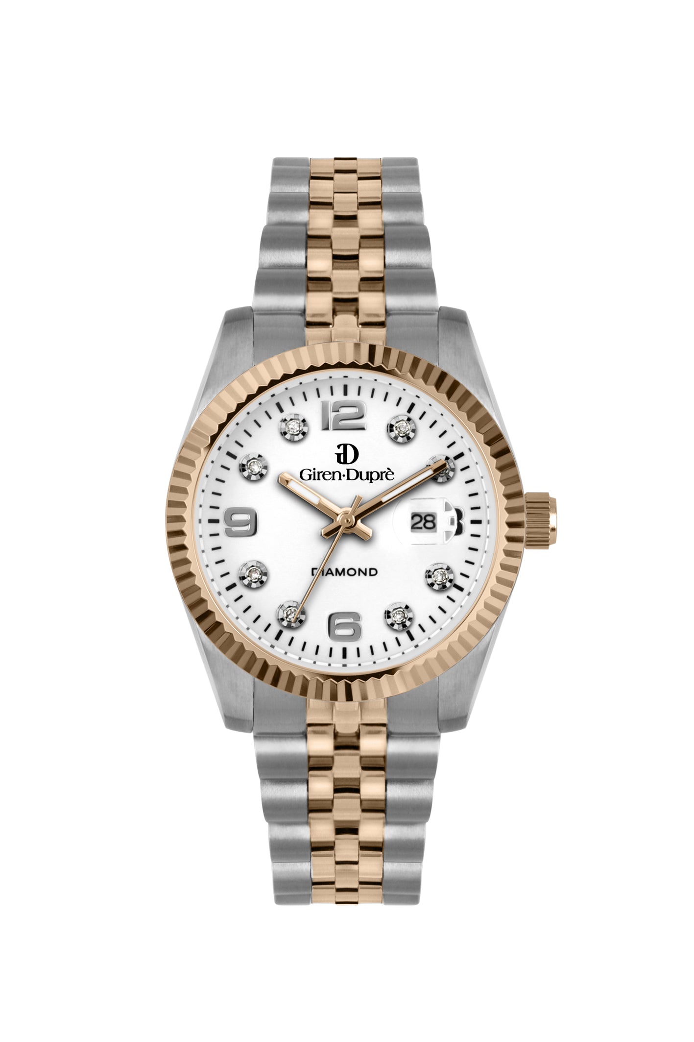 Solodata "Thirtyone Diamonds" bi color & white dial