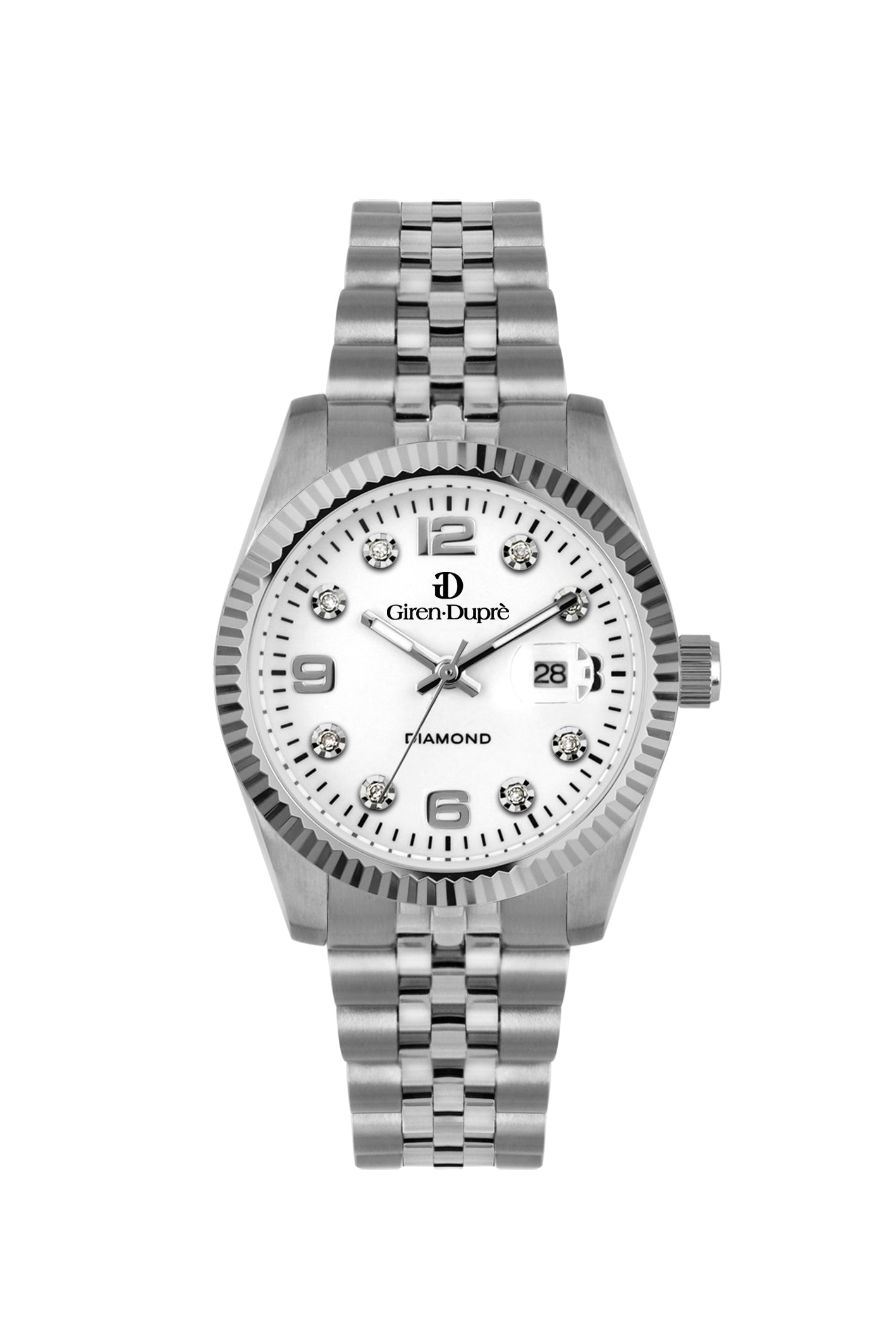 Solodata "Thirtyone Diamonds" white dial