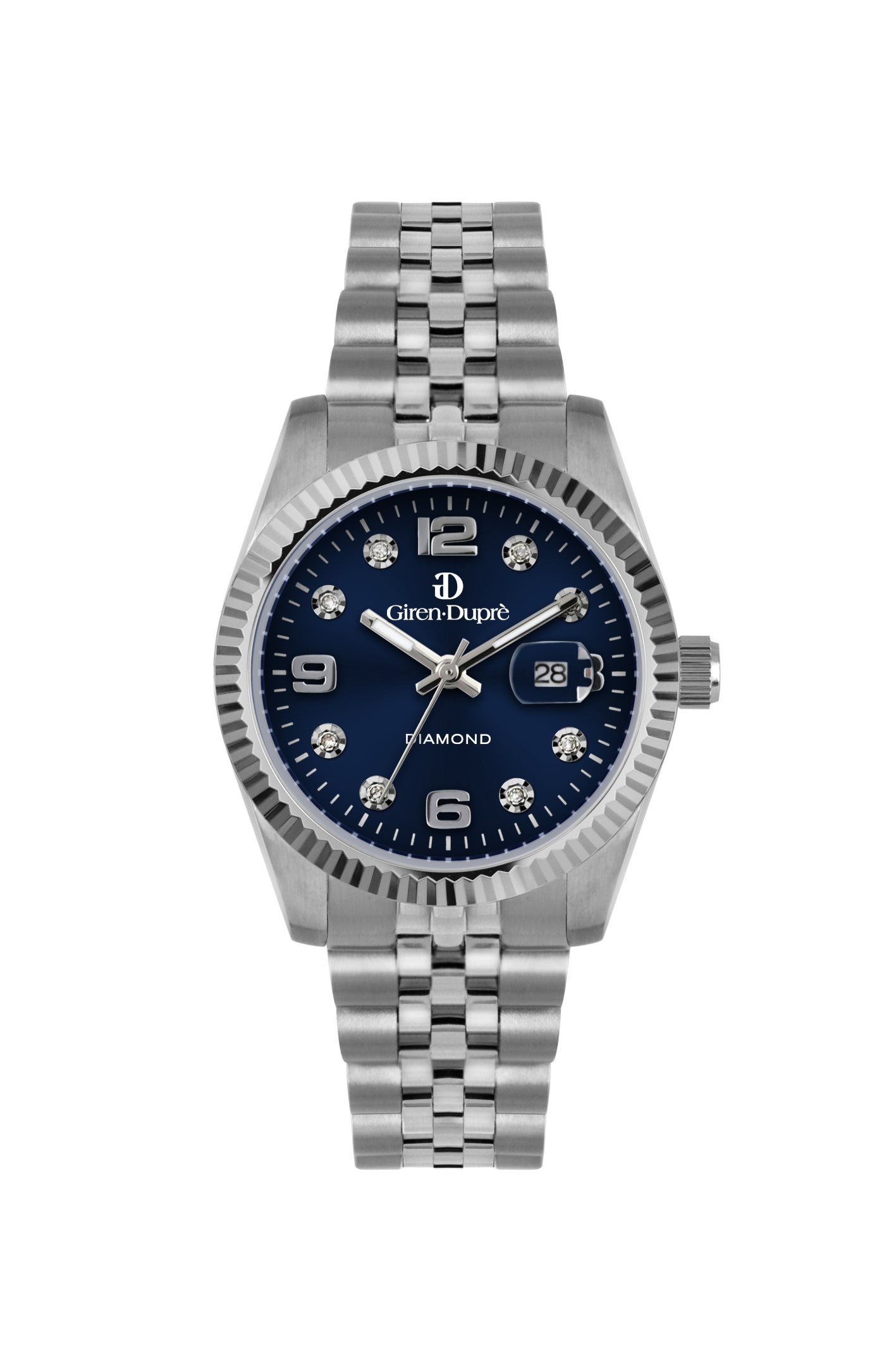 Solodata "Thirtyone Diamonds" ocean blue dial