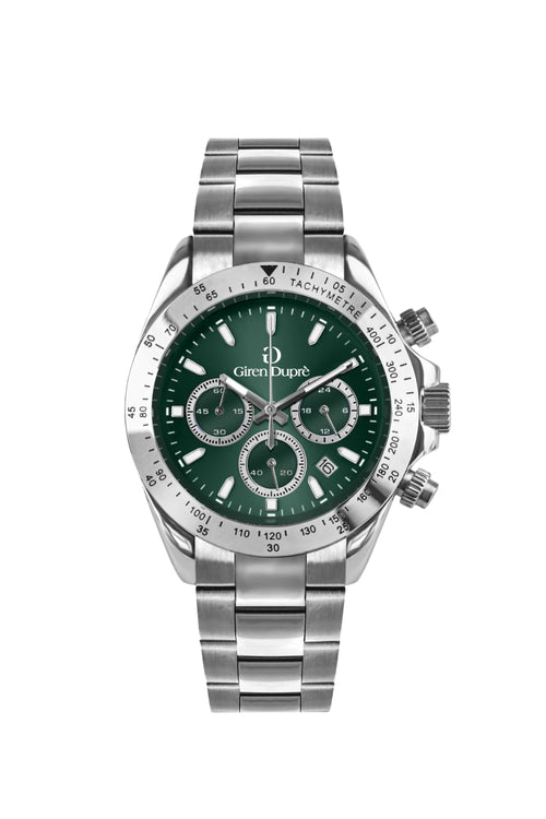 Grande Corsa "Speedway chronograph" green dial