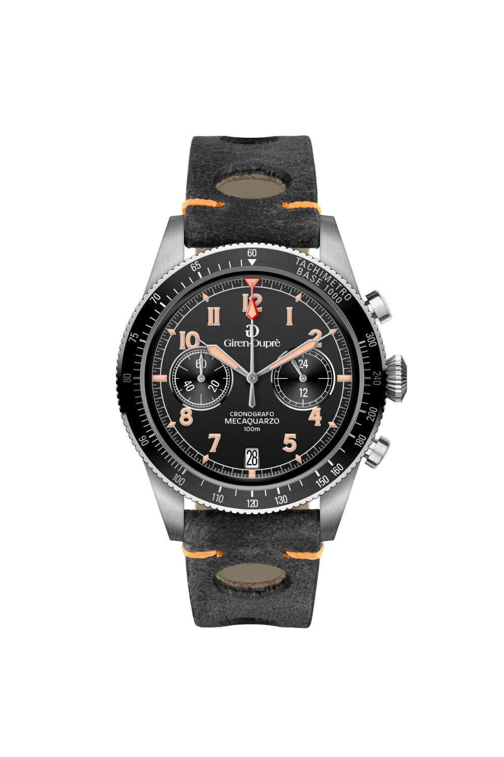 Heritage "Sixties's diver chronograph" black dial