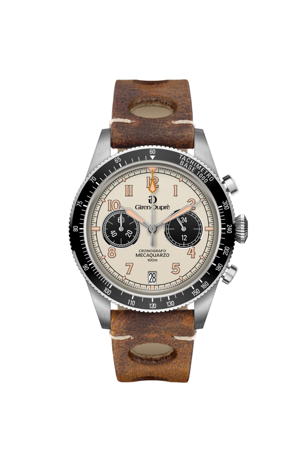 Heritage "Sixties's diver chronograph" beige dial