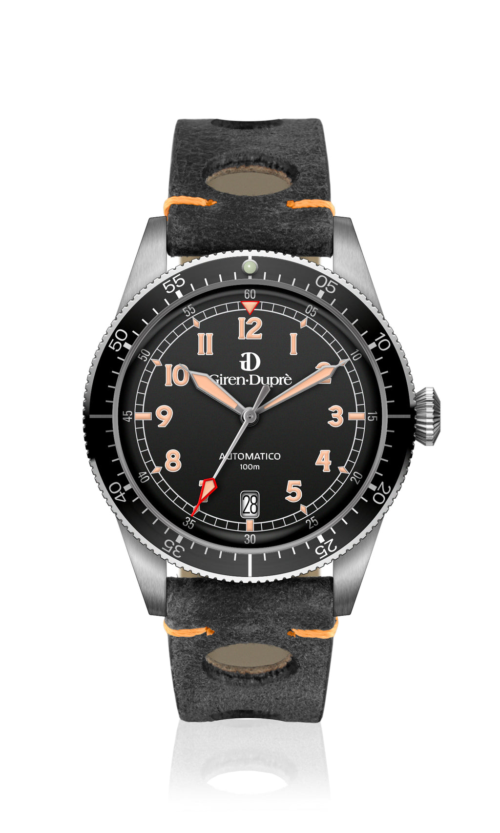 Heritage "Sixties's diver" black dial