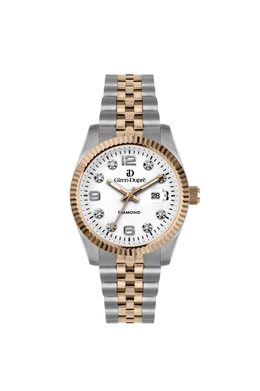 Solodata "Thirtyone Diamonds" bi color & white dial