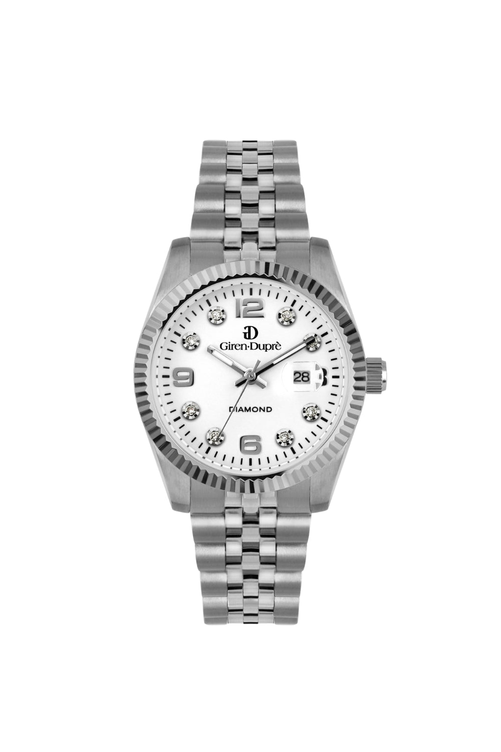 Solodata "Thirtyone Diamonds" white dial