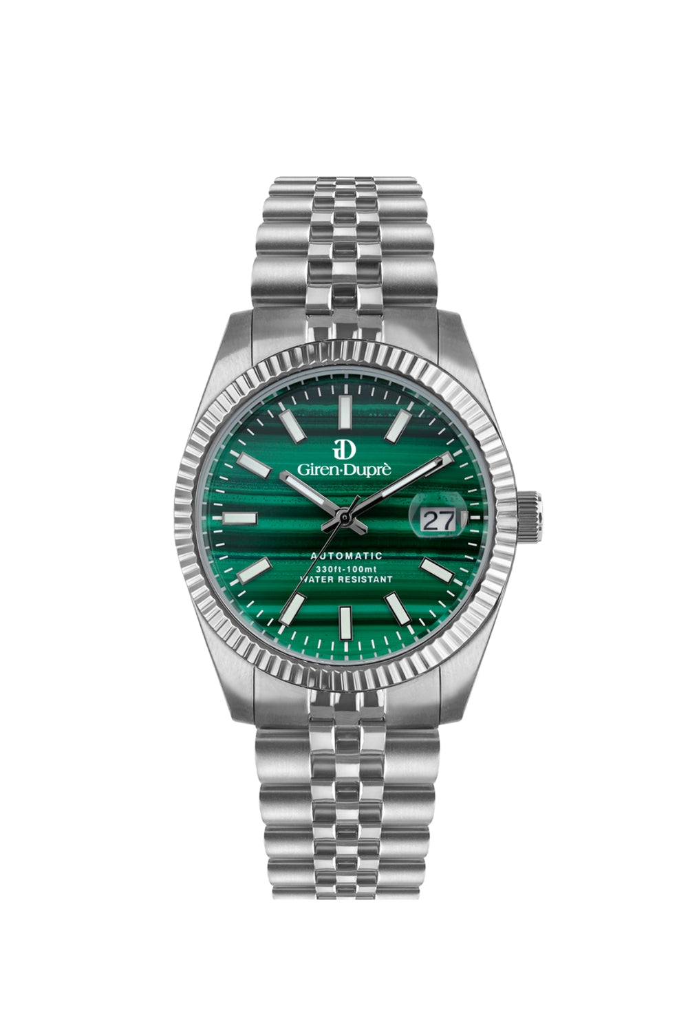 Solodata "Thirtynine stone" malachite dial
