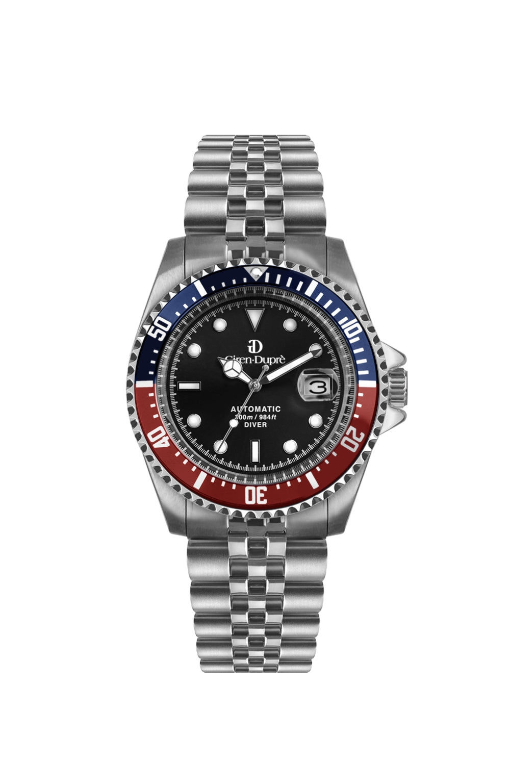 Subacqueo "Forthy-four" blue & red bezel